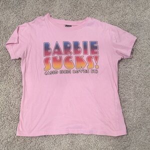 Pink Graphic Barbie T-Shirt